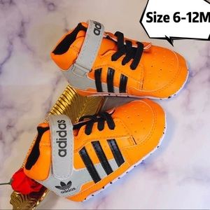 Adidas Baby Boys High Top Cute Sneaker 6-12M